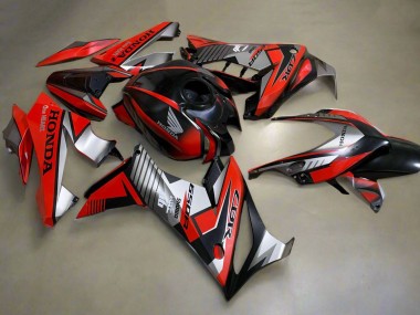 Carenados Moto Honda CBR650R 2021-2023 - Rojo Plata Negro Brillante Baratos