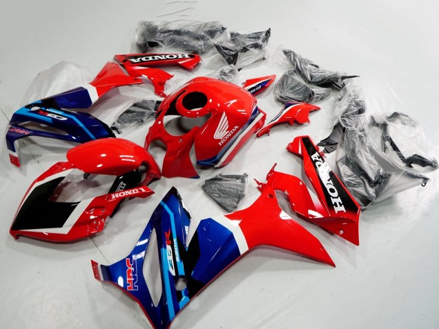 Carenados Moto Honda CBR650R 2021-2023 - Rojo Azul HRC Baratos