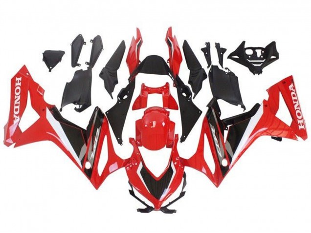 Carenados Moto Honda CBR650R 2021-2023 - Rojo Blanco Negro Baratos