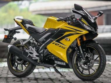 Carenados Moto Yamaha YZF R15 2018-2024 - Amarillo Negro Baratos