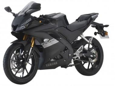 Carenados Moto Yamaha YZF R15 2018-2024 - Negro Mate Plata Baratos