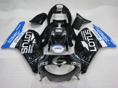 Carenados Moto Aprilia RS250 1995-1997 - Negro Brillante Blanco Azul Lotus Baratos