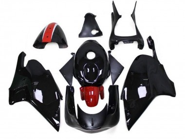 Carenados Moto Aprilia RS250 1999-2004 - Negro Brillante Rojo Baratos