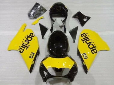 Carenados Moto Aprilia RS250 1999-2004 - Amarillo Negro Brillante Baratos