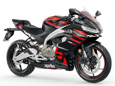 Carenados Moto Aprilia RS457 2024-2025 - Negro Mate Rojo Baratos