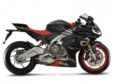 Carenados Moto Aprilia RS660 2020-2024 - Negro Mate Plata Rojo Baratos