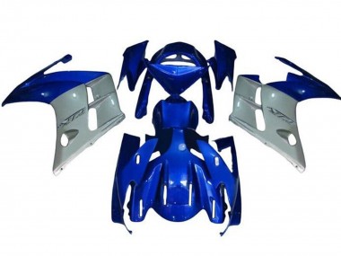 Carenados Moto Yamaha FJR1300 2001-2006 - Azul Blanco Baratos
