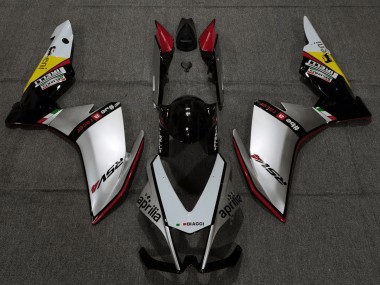 Carenado Moto Aprilia RSV4 1000 2009-2015 - Plata Rojo Negro Amarillo Baratos