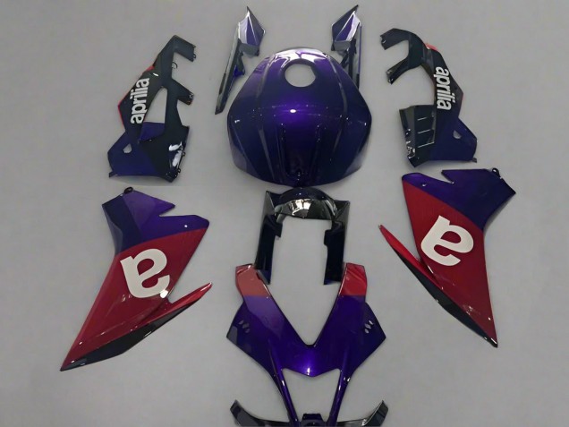 Carenados Moto Aprilia RSV4 1000 2009-2015 - Púrpura Rojo Baratos
