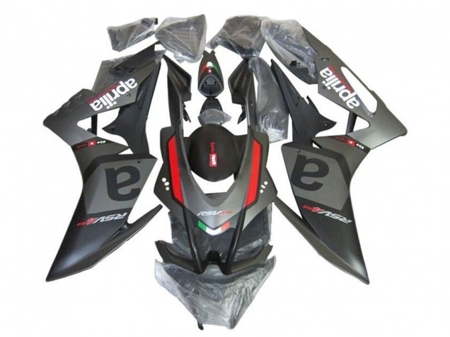 Carenados Moto Aprilia RSV4 1000 2009-2015 - Negro Mate Gris Rojo Baratos