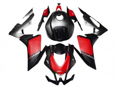 Kits Carenado Moto Aprilia RSV4 1000 2009-2015 - Negro Mate Rojo Gris Baratos