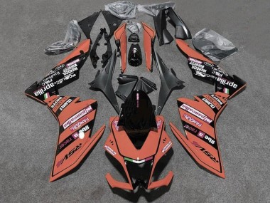 Carenados Moto Aprilia RSV4 1000 2009-2015 - Naranja Negro Baratos