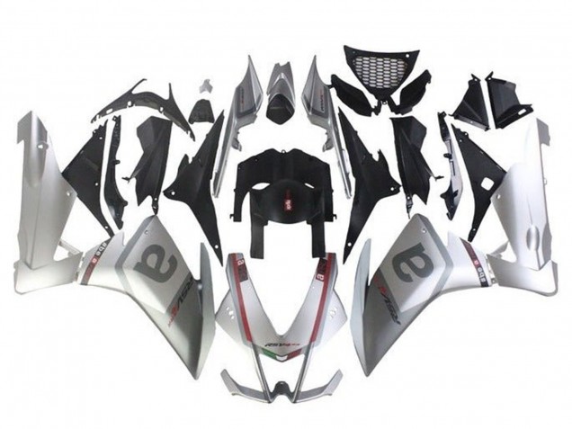 Carenados Moto Aprilia RSV4 1000 2009-2015 - Plata Gris Negro Rojo Baratos