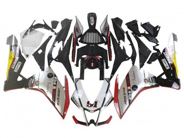 Carenados Moto Aprilia RSV4 1000 2009-2015 - Plata Rojo Verde Amarillo Faro Baratos
