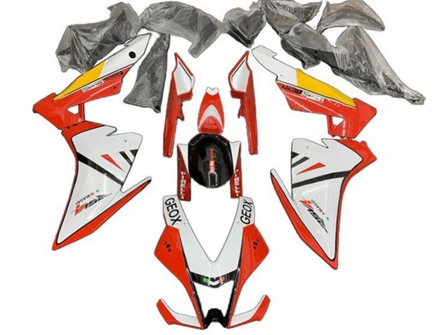 Carenado Moto Aprilia RSV4 1000 2009-2015 - Blanco Rojo Negro Amarillo Baratos