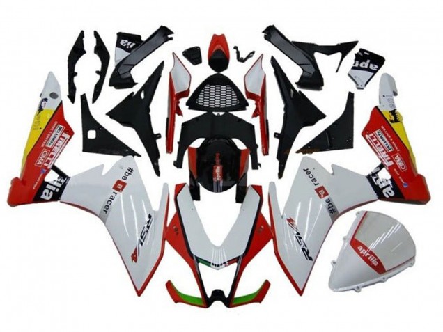 Carenados Moto Aprilia RSV4 1000 2009-2015 - Blanco Rojo Negro Amarillo Baratos