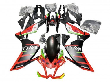 Carenados Moto Aprilia RSV4 1000 2009-2015 - Negro Mate Rojo Verde Blanco Baratos