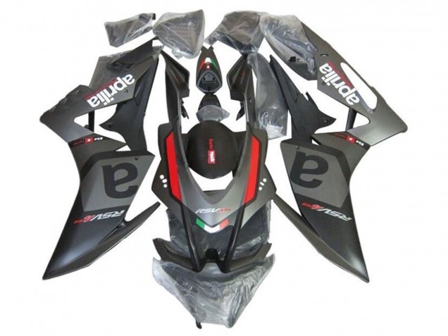 Carenados Moto Aprilia RSV4 1000 2016-2020 - Negro Mate Gris Rojo Baratos