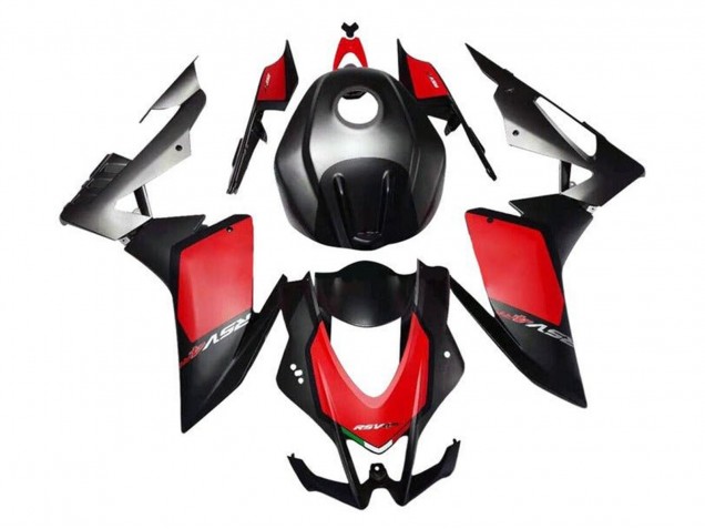 Carenados Moto Aprilia RSV4 1000 2016-2020 - Negro Mate Rojo Gris Baratos
