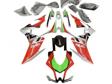 Carenados Moto Aprilia RSV4 1000 2016-2020 - Rojo Plata Negro Verde Baratos