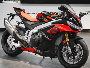 Carenados Moto Aprilia RSV4 1100 2021-2024 - Rojo Negro Baratos