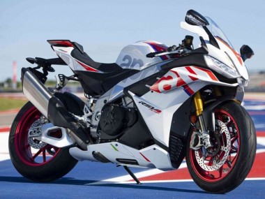 Carenados Moto Aprilia RSV4 1100 2021-2024 - Blanco Rojo Azul Baratos