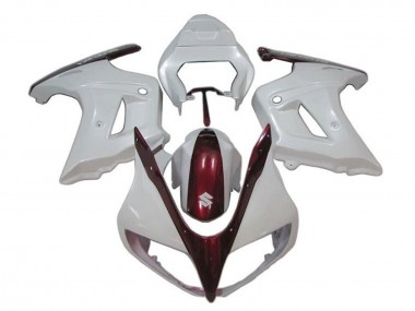Carenados Moto Suzuki SV650 2003-2013 - Blanco Rojo Caramelo Baratos
