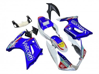 Carenados Moto Suzuki SV650 2003-2013 - Blanco Azul Voltcom Baratos