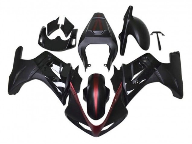Carenados Moto Suzuki SV650 2003-2013 - Negro Mate Rojo Negro Brillante Baratos