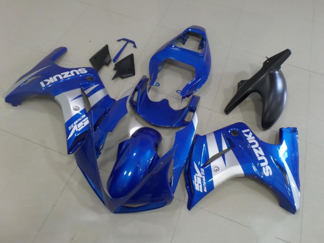 Carenados Moto Suzuki SV650 2003-2013 - Azul Plata Blanco Baratos