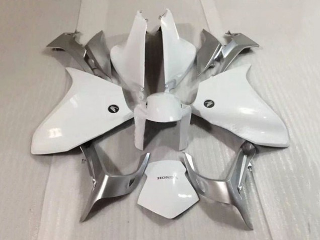 Carenado Moto Honda VFR 1200 2010-2014 - Plata Blanco Baratos