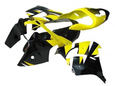Carenados Moto Kawasaki ZX9R 2000-2001 - Amarillo Negro Baratos