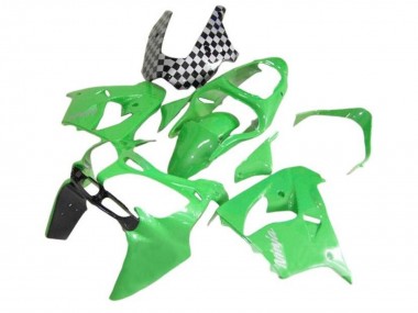 Carenados Moto Kawasaki ZX9R 2002-2003 - Verde Negro Checkered Baratos