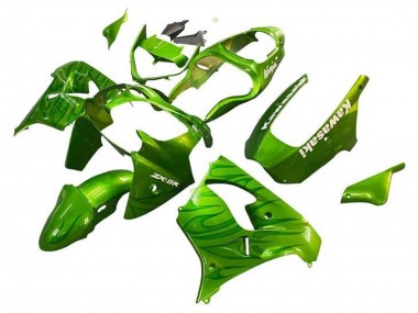 Carenados Moto Kawasaki ZX9R 2002-2003 - Verde Llama Baratos