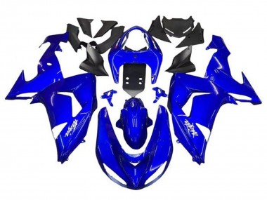 Carenados Moto Kawasaki ZX10R 2006-2007 - Azul Blanco Baratos