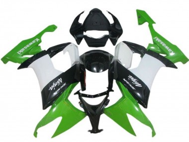 Carenado Moto Kawasaki ZX10R 2008-2010 - Verde Blanco Negro Baratos