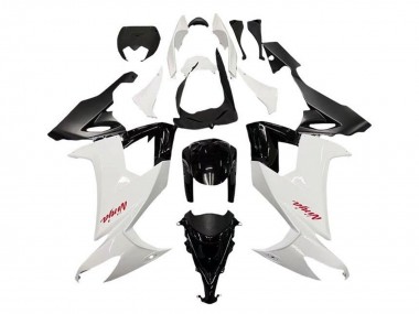 Carenados Moto Kawasaki ZX10R 2008-2010 - Blanco Negro Rojo Calcomanía Baratos
