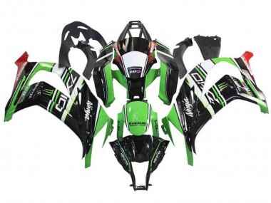 Carenados Moto Kawasaki ZX10R 2011-2015 - Verde Negro Blanco Rojo Raya Monstruo Baratos