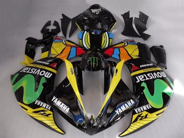 Carenados Moto Yamaha YZF R1 2009-2011 - Rossi MoviStar Baratos