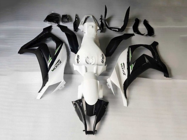Carenados Moto Kawasaki ZX10R 2016-2020 - Blanco Negro Verde Raya Baratos