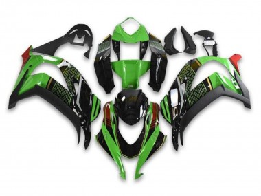 Carenados Moto Kawasaki ZX10R 2016-2020 - Verde Negro Brillante Rojo Honeycomb Baratos