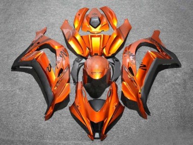Carenados Moto Kawasaki ZX10R 2016-2020 - Naranja Negro Baratos