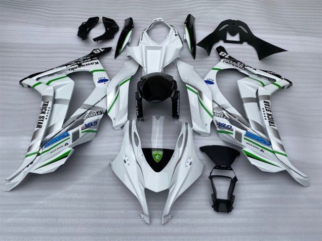Carenados Moto Kawasaki ZX10R 2016-2020 - Blanco Plata Verde Azul Negro Trick Star Baratos