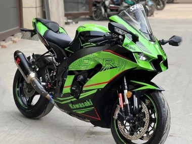 Carenados Moto Kawasaki ZX10R 2021-2025 - Verde Negro Rojo Raya Baratos