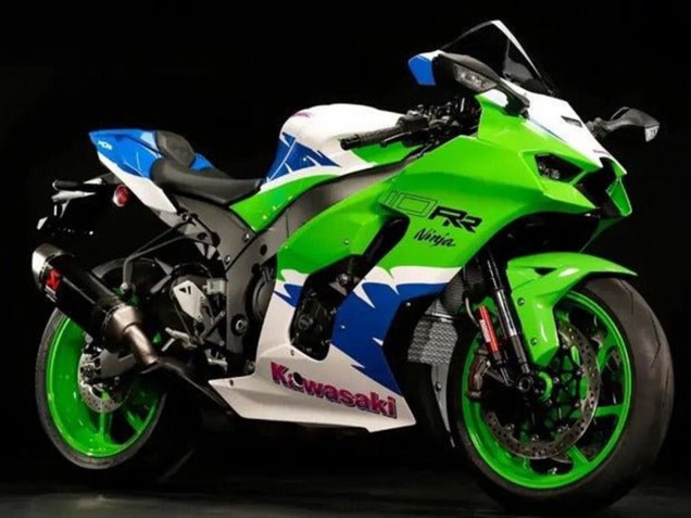 Carenados Moto Kawasaki ZX10R 2021-2026 - Verde Blanco Azul Rojo Baratos
