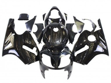 Carenado Moto Kawasaki ZX12R 2000-2001 - Negro Brillante Baratos