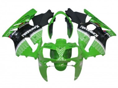 Carenados Moto Kawasaki ZX12R 2000-2001 - Verde Negro Blanco Elf Baratos