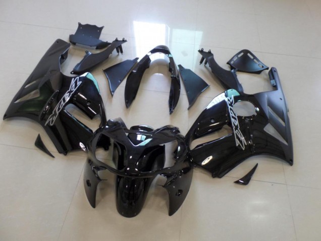 Carenados Moto Kawasaki ZX12R 2002-2006 - Negro Brillante Negro Mate Baratos