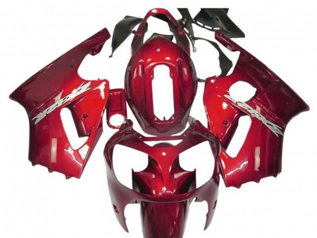Carenados Moto Kawasaki ZX12R 2002-2006 - Rojo Caramelo Baratos