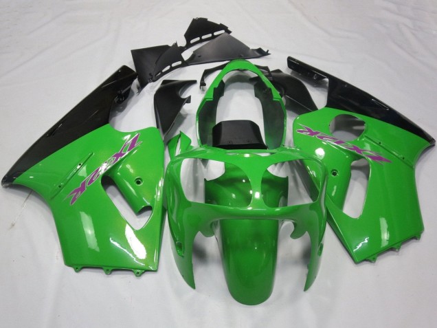 Carenados Moto Kawasaki ZX12R 2002-2006 - Verde Negro Púrpura Baratos